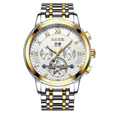 Mens Watches Fashion Top Brand Luxury Business Automatic Mechanical Watch Men Casual Waterproof Watch Relogio Masculino+Box
