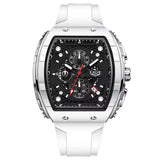 Top Brand Men'S Watches Luxury Square Quartz Wristwatch Waterproof Luminous Chronograph Watch for Men Date Clock