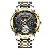 Mens Watches Fashion Top Brand Luxury Business Automatic Mechanical Watch Men Casual Waterproof Watch Relogio Masculino+Box