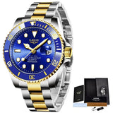 Top Brand Luxury Fashion Diver Watch Men 30ATM Waterproof Date Clock Sport Watches Mens Quartz Wristwatch Relogio Masculino
