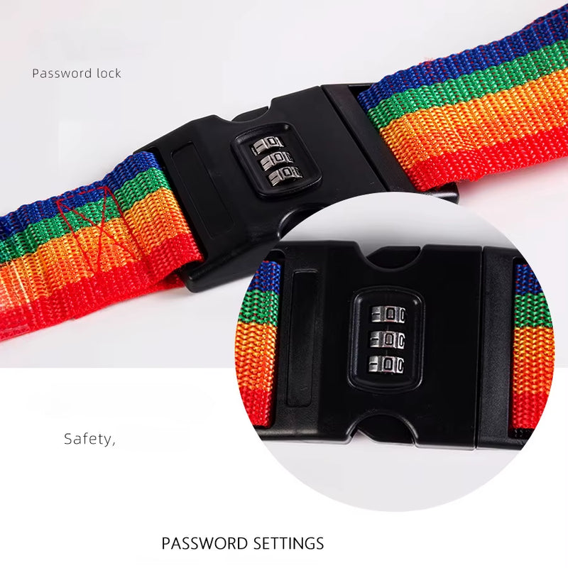 Sangle de sécurité pour valise |Ceinture antivol pour bagages |Sangle de voyage renforcée avec verrou |Ceinture de valise à combinaison |Sangle de bagage sécurisée à code |Ceinture protectrice pour bagages |Sangle de sécurité à boucle métallique |Ceinture de maintien pour valise |Sangle anti-ouverture pour bagages |Ceinture de sécurité pour bagage de voyage
