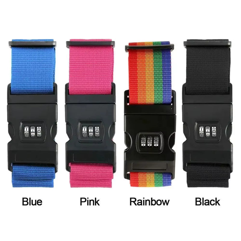 Sangle de sécurité pour valise |Ceinture antivol pour bagages |Sangle de voyage renforcée avec verrou |Ceinture de valise à combinaison |Sangle de bagage sécurisée à code |Ceinture protectrice pour bagages |Sangle de sécurité à boucle métallique |Ceinture de maintien pour valise |Sangle anti-ouverture pour bagages |Ceinture de sécurité pour bagage de voyage
