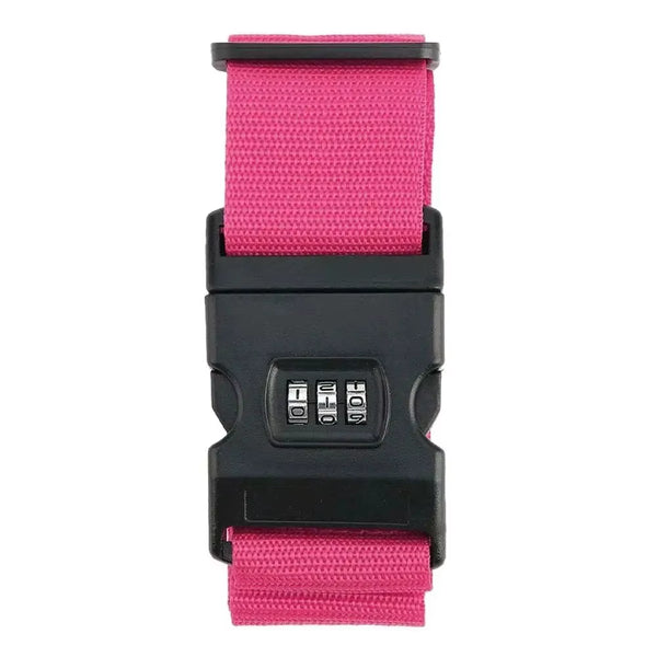 Sangle de sécurité pour valise |Ceinture antivol pour bagages |Sangle de voyage renforcée avec verrou |Ceinture de valise à combinaison |Sangle de bagage sécurisée à code |Ceinture protectrice pour bagages |Sangle de sécurité à boucle métallique |Ceinture de maintien pour valise |Sangle anti-ouverture pour bagages |Ceinture de sécurité pour bagage de voyage
